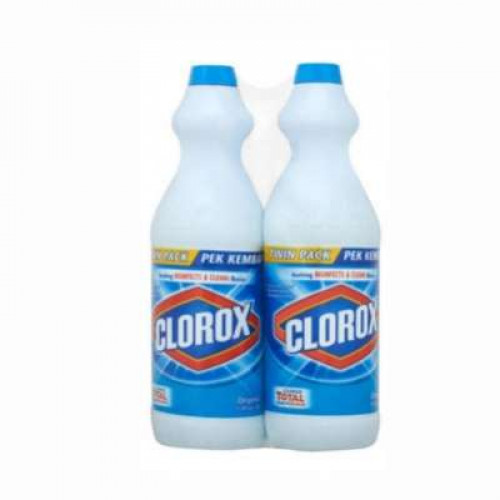 CLOROX BLEACH REGULAR T/P 1L*2