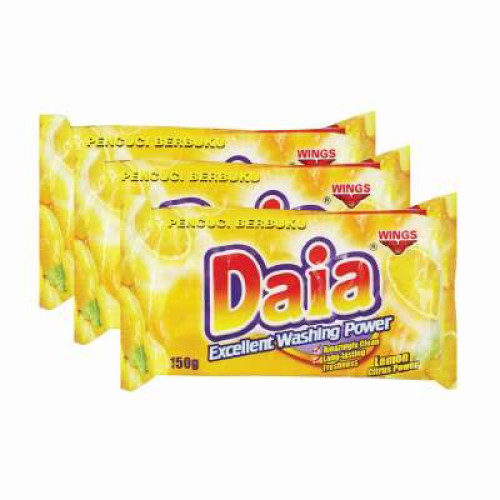 DAIA BAR LEMON 150G*3