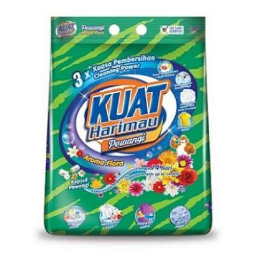 KUAT HARIMAU DETERGENT PWD FLORA 2.3KG