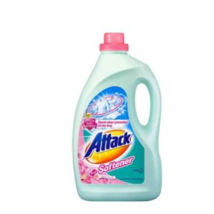 KAO ATTACK LIQUID DETERGENT + SOFTENER 3600G KAO ATTACK LIQUID DETERGENT + SOFTENER 3600G