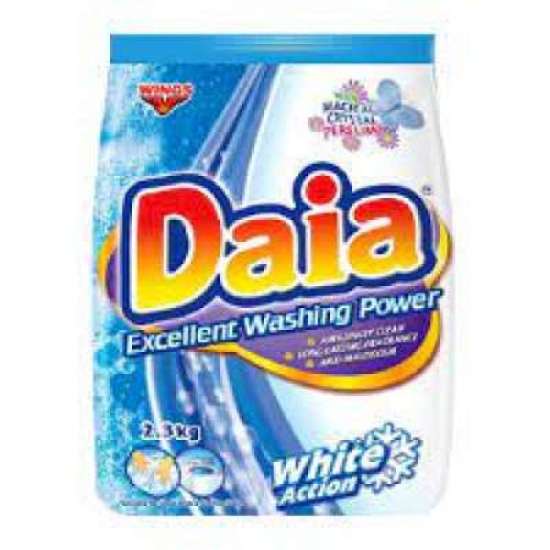 DAIA POWDER DETERGENT WHITE 2.3KG