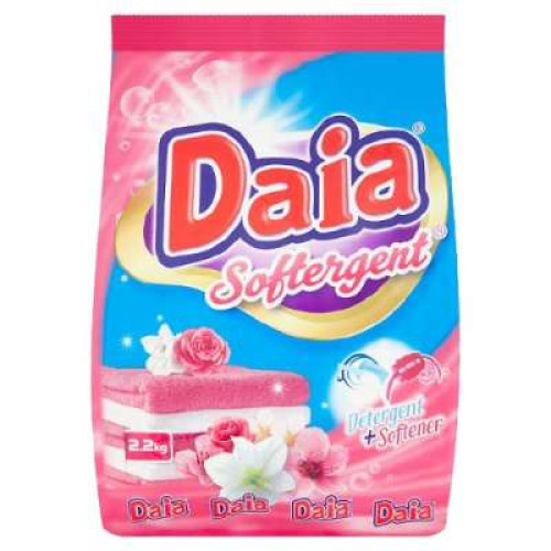 DAIA POWDER DETERGENT SOFTERGENT  2.2KG