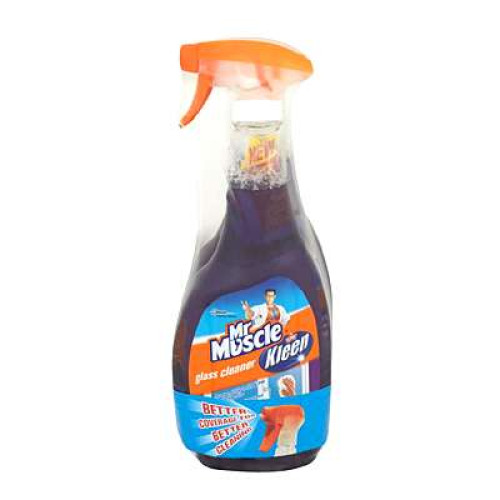 MR MUSCLE GLASS CLEANER LAV 500MLX2