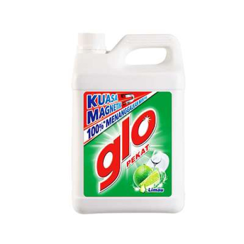 GLO DISHWASH LIQUID - LIME 4.5L