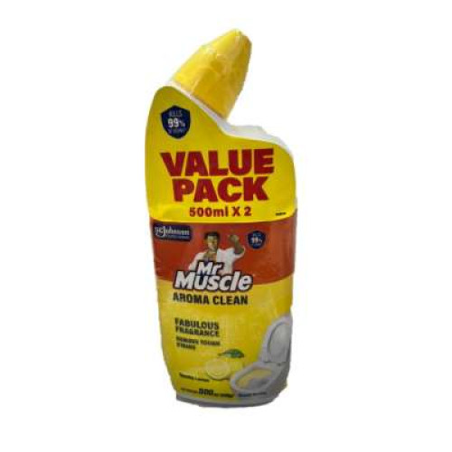 MR.MUSCLE AC SPARKLY LEMON 500ML TP 