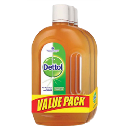 DETTOL LIQUID VALUE BUY 2 FREE 1 750ML*3