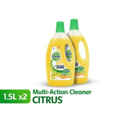 DETTOL M.A.C 4IN1 CITRUS MEGA VP 1.5L*2