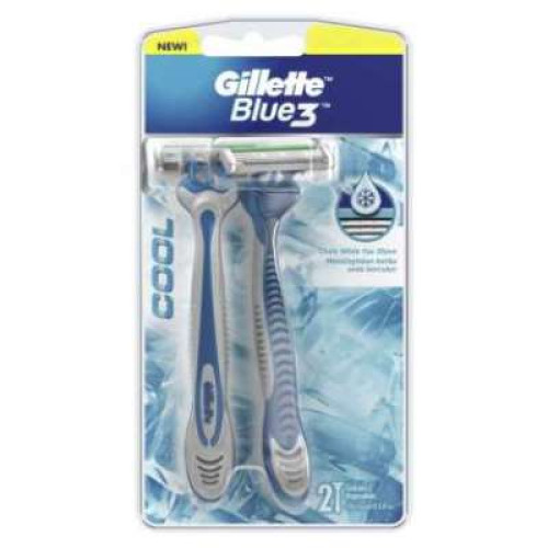 GILLETTE BLUE 3 ICE 2S