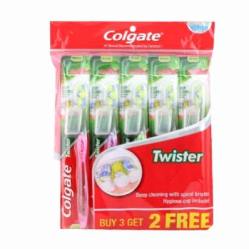 COLGATE TB TWISTER FRESH M 5'S