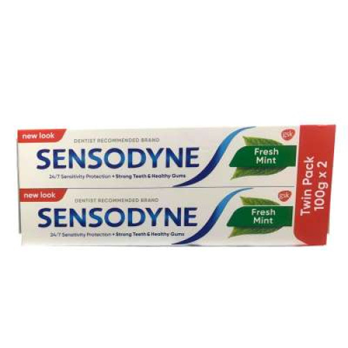 SENSODYNE FRESHMINT TWIN PACK 100G*2