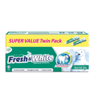 FRESH & WHITE FRESH COOL MINT 225G*2 FRESH & WHITE FRESH COOL MINT 225G*2