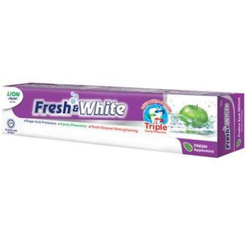 FRESH & WHITE APPLEMINT TOOTHPASTE 160G