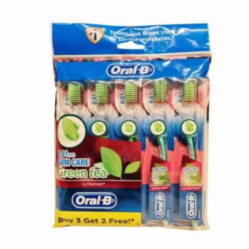 ORAL B ULTRA THIN GREEN TEA POLYBAG 5S