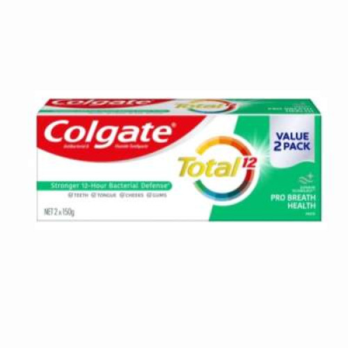 COLGATE TOTAL PRO BREATH HEALTH 150G*2