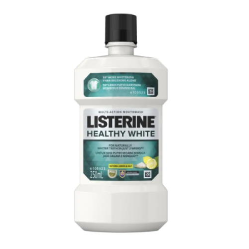 LISTERINE HEALTHY WHITE 250ML