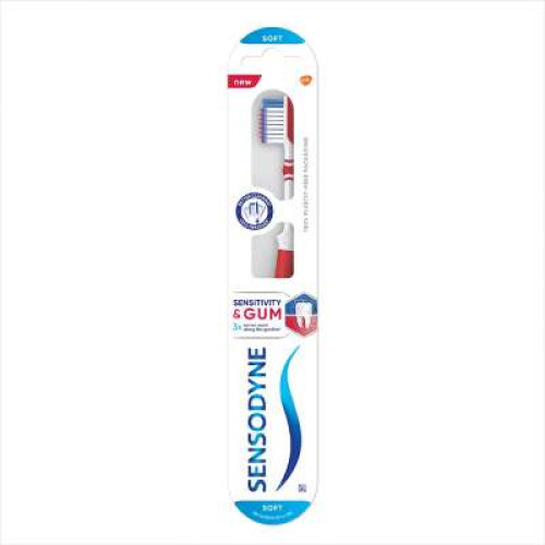 SENSODYNE SENSITIVITY & GUM TOOTHBRUSH 1S