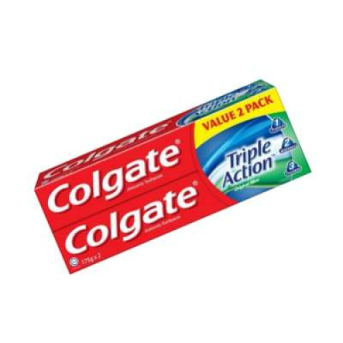 COLGATE TRIPLE ACTION 175G*2 TP 