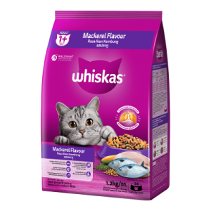 WHISKAS MACKEREL FLAVOUR 1.2KG