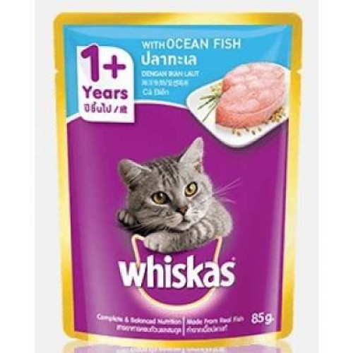 WHISKAS OCEAN FISH 80G