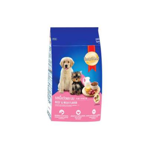 SMART HEART PUPPY-BEEF & MILK 3KG