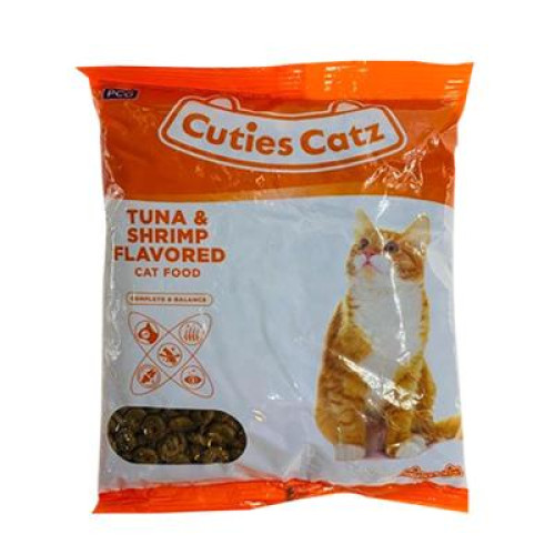 CUTIES CATZ TUNA & SHRIMP 350G