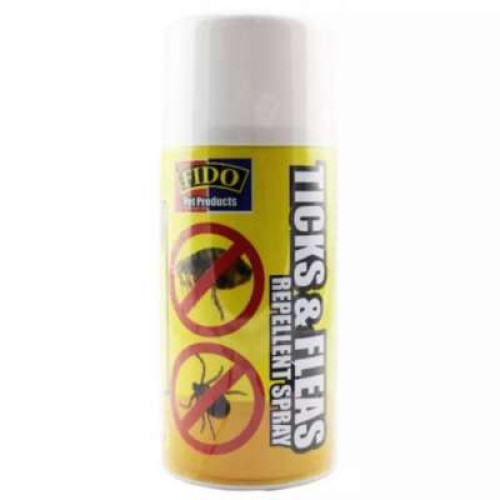 FIDO TICKS & FLEAS REPELLENT SPRAY 300ML