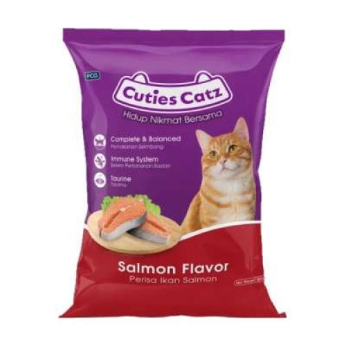 CUTIES CATZ SALMON 350G