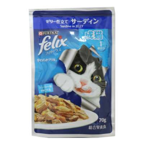 PURINA FELIX ADULT CHICKEN POUCH 70G