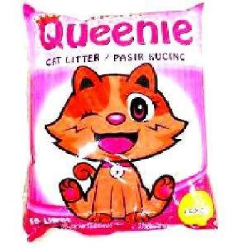 QUEENIE CLUMPING CAT LITTER LEMON 10L