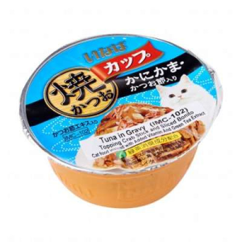 CIAO TUNA IN GRAVY T/CRABSTICK&SLICE BONITO 70G