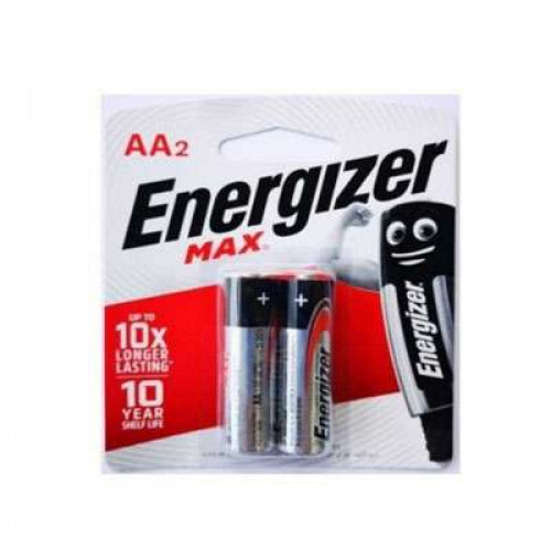 ENERGIZER ALKALINE AA E91BP2 2S