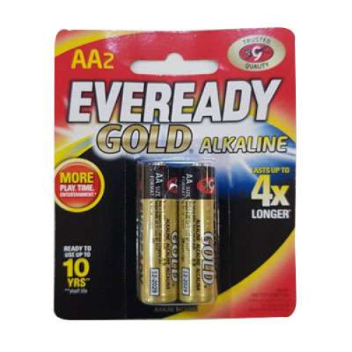 EVEREADY GOLD AA A91BP2 2S