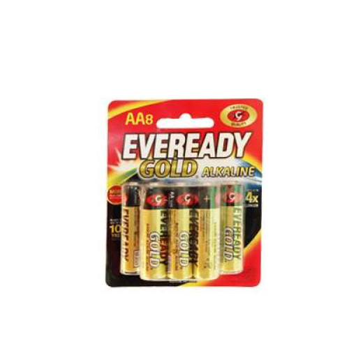 EVEREADY GOLD AA A91BP8 8S