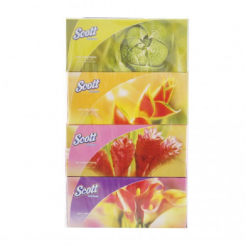 SCOTT FACIAL TISSUE 170S*4