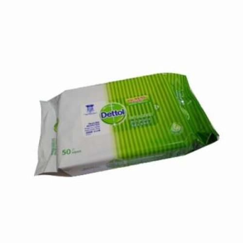 DETTOL ANTIBACTERIA WET WIPES 50S