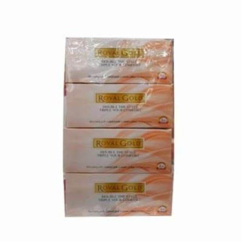 ROYAL GOLD TWIN TONE FACIAL TISSUE 110S*4