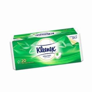 KLEENEX ULTRA SOFT BATH TISSUE ALOE 190'S*20 KLEENEX ULTRA SOFT BATH TISSUE ALOE 190'S*20
