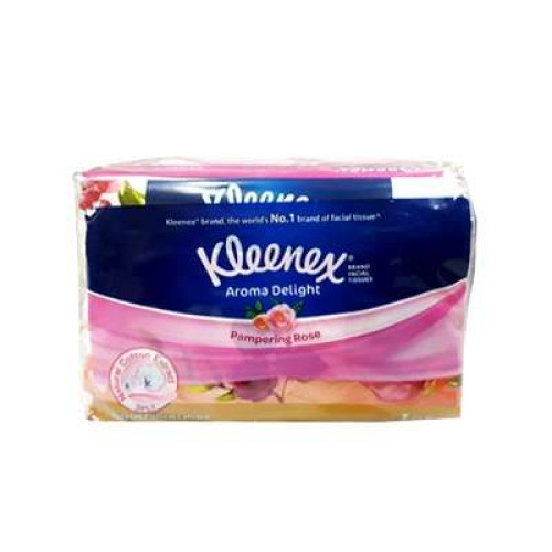 KLEENEX ROSE.U.SOFT F.TISSUE 3PLY 44S*4