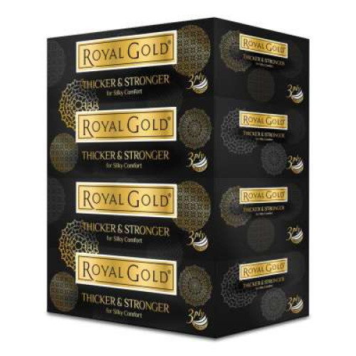 ROYAL GOLD LUXURIOUS WHITE 3 PLY 110S X4