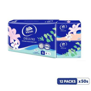 VINDA FACIAL TISSUE SOFT PACK (S) 50S*12 VINDA FACIAL TISSUE SOFT PACK (S) 50S*12