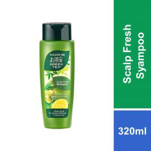 FOLLOW ME GREEN TEA SHP SCALP CARE 320ML