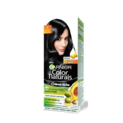 GARNIER HAIR CREAM COLOR 1 55G+50G