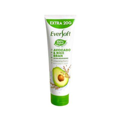 EVERSOFT AVOCADO FACIAL CLNSR EXT 100G