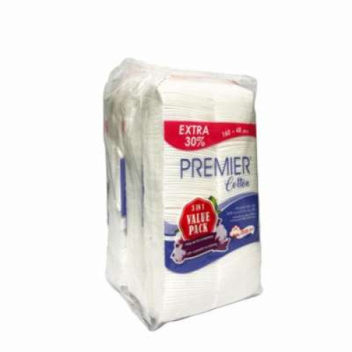 PREMIER FACIAL COTTON 160S (3IN1)