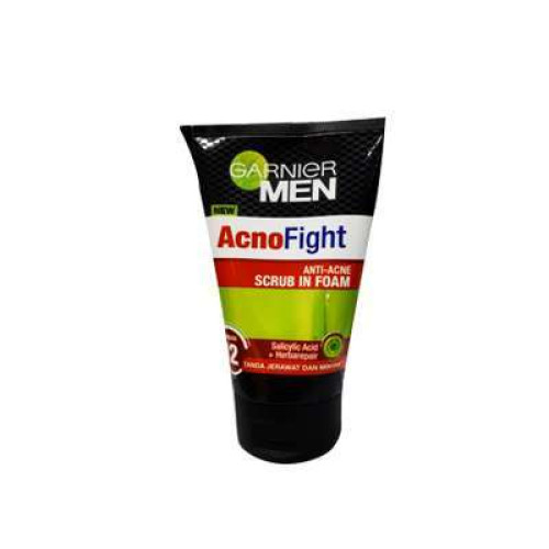 GARNIER MEN  ACNO FIGHT SCRUB IN FOAM 100ML