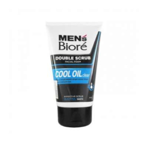 BIORE MEN DOUBLE SCRUB OIL CLEAR F.FM 100G