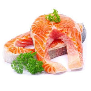 SALMON TROUT STEAK CHILLED(250G-300G)(FINEST) SALMON TROUT STEAK CHILLED(250G-300G)(FINEST)