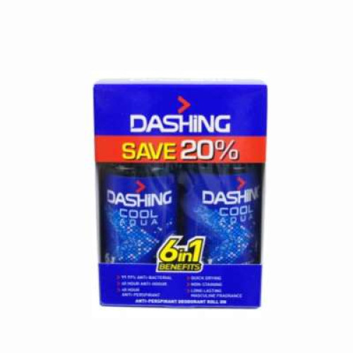 DASHING ROLL ON - COOL T/P 50ML*2