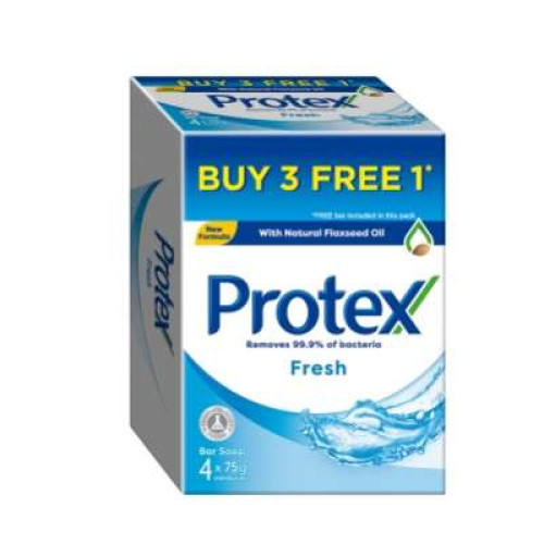 PROTEX FRESH B.S BUY3FREE1 75G*4S