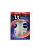 NIVEA (F) DRY R.ON @20% TP 50ML*2